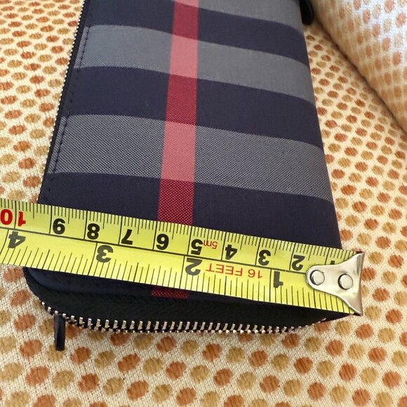 Burberry Super Exploded Check Large Zip Around Wallet, in cloth/leather, 8084063 - Picture 14 of 15